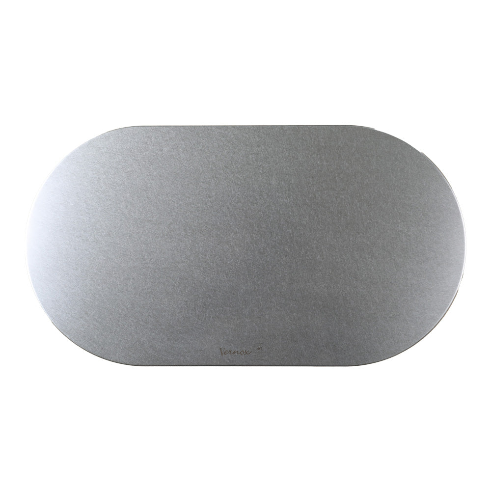 STAINLESS STEEL OVAL PLACEMAT