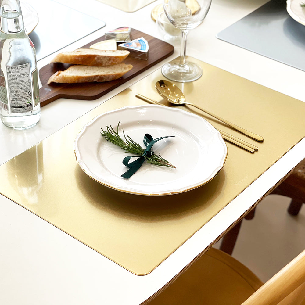 STAINLESS STEEL RECTANGLE PLACEMAT